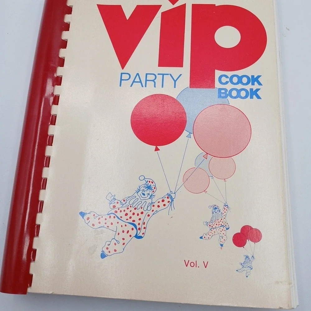 Vintage 1978 1983  VIP Cookbook  American Cancer Society Richmond Virginia NOS